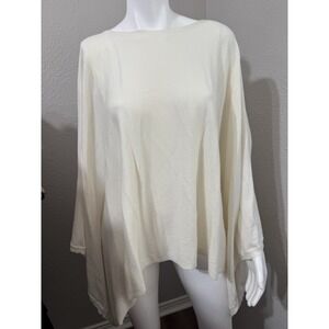 Nordstrom Cashmere Cotton Cape Womens Luxury Designer